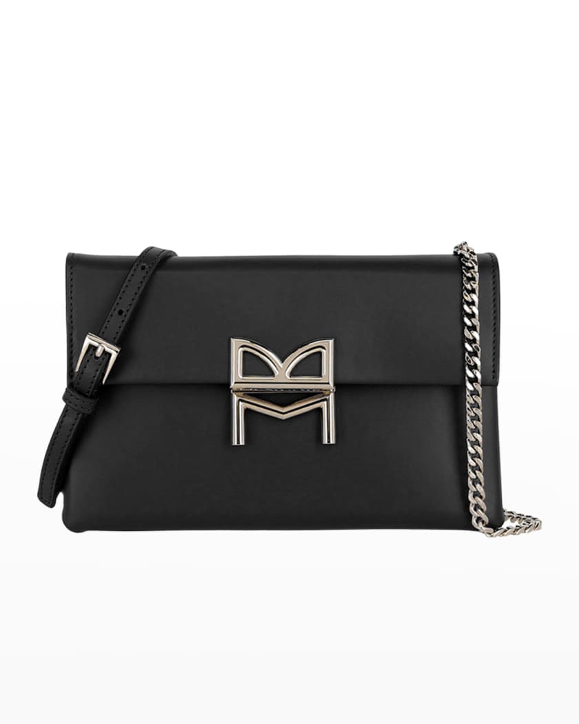 Bruno Magli Micro Flap Leather Crossbody Bag | Neiman Marcus