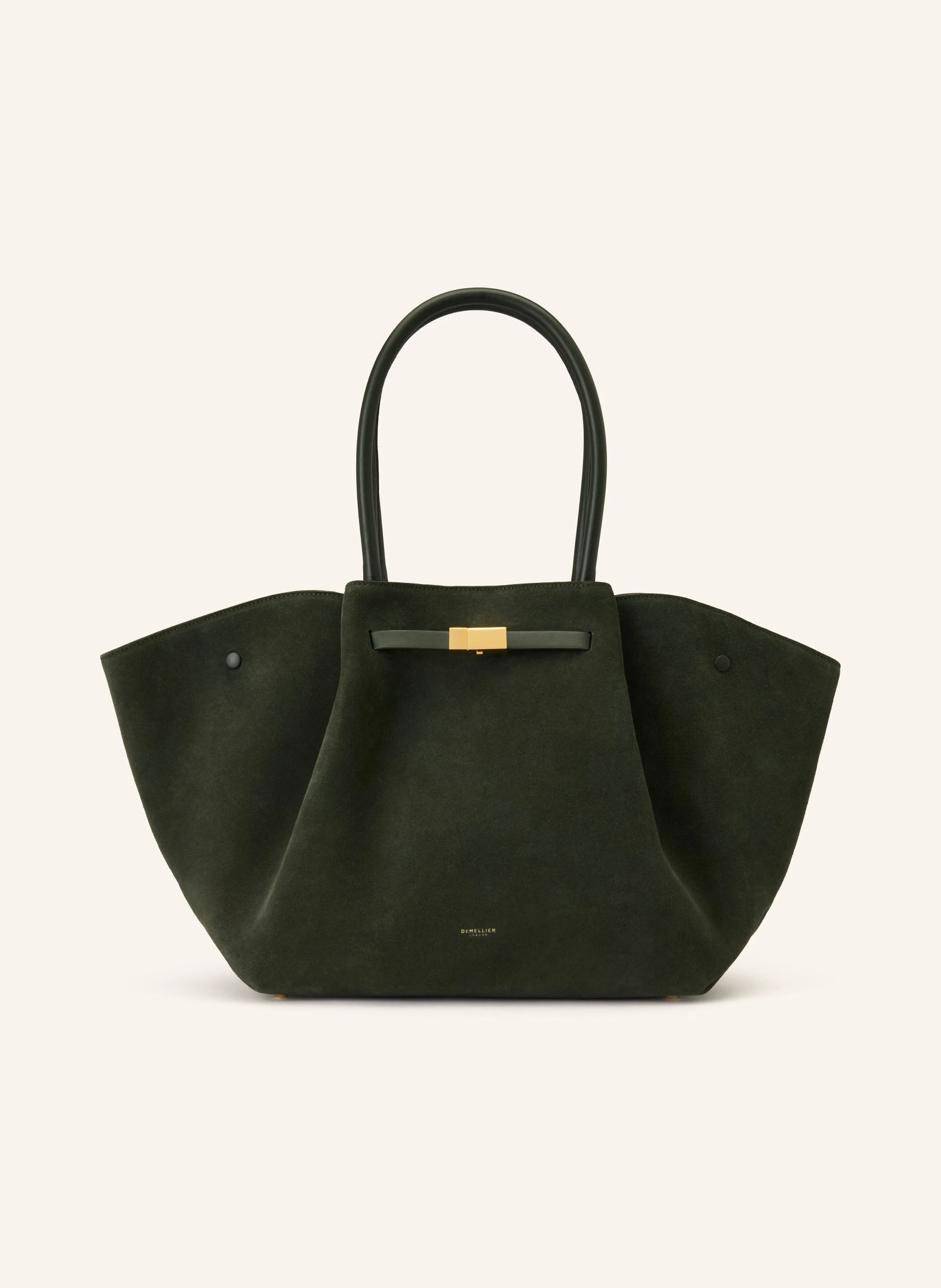 DEMELLIER Shopper THE NEW YORK LARGE in dunkelgr\u00fcn | Breuninger (DACH)