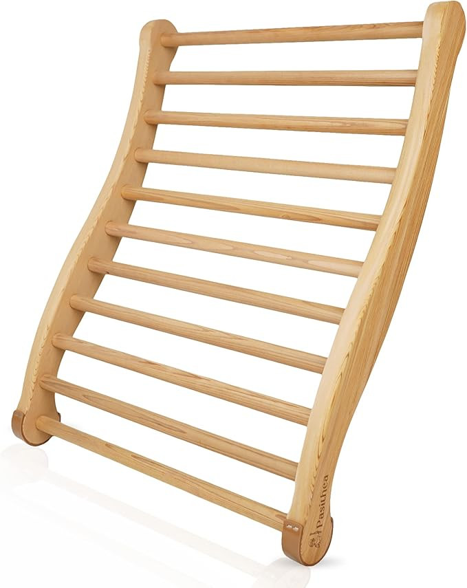 Pasithea Candian Red Cedar Sauna Backrest - Pack of 1 Slip, Heat, & Water Resistant Home Sauna Ac... | Amazon (US)
