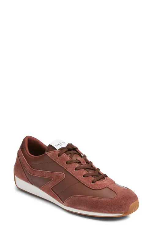 rag & bone Retro Runner Slim Sneaker in Merlot at Nordstrom, Size 8Us | Nordstrom