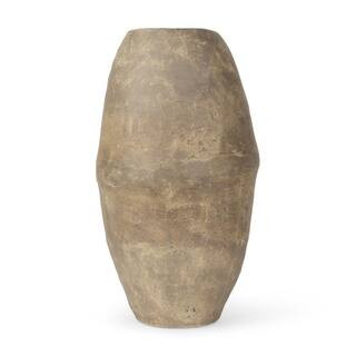 Mercana Randal Large Gray Paper Mache Vase 70209 - The Home Depot | The Home Depot