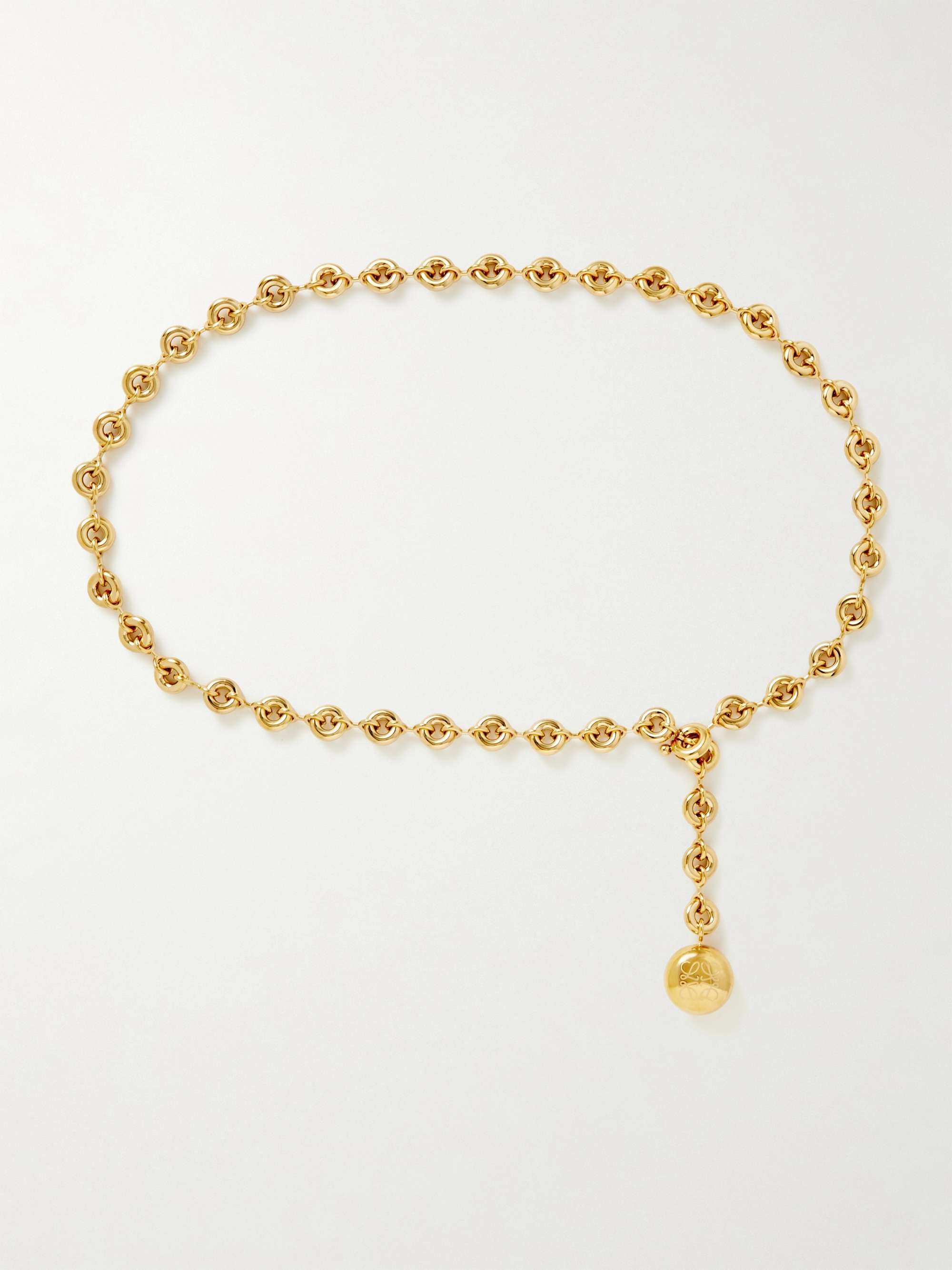 Donut gold-tone chain waist belt | NET-A-PORTER (UK & EU)