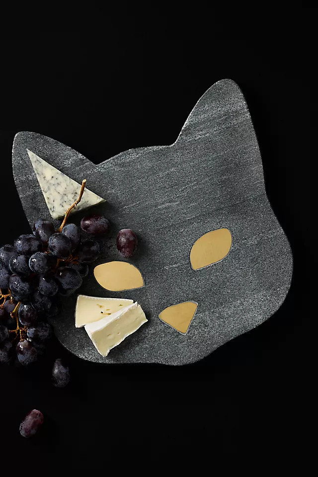 Black Cat Marble Cheese Board | Anthropologie (US)