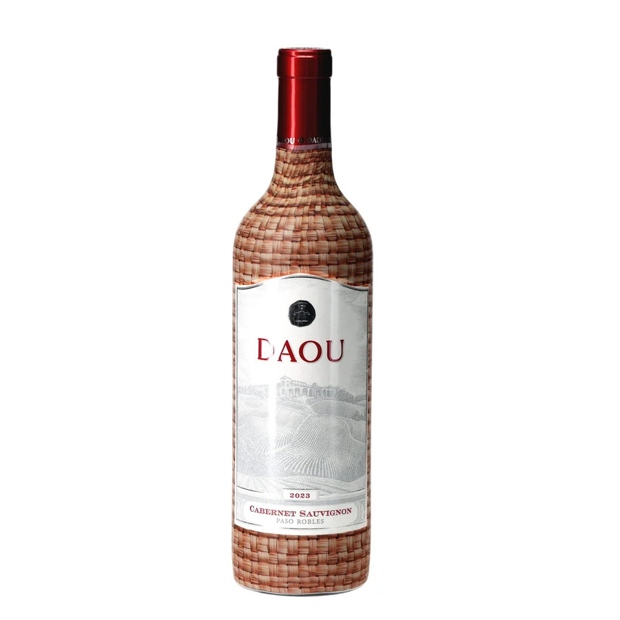 Limited Edition Chestnut Rattan Weave - DAOU Wine | Beau Bottles