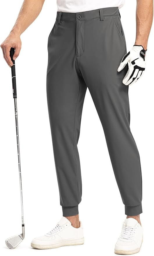 Rdruko Men's Golf Joggers Pants Stretch Dry Fit Casual Dress Work Sweat Pants with 4 Pockets | Amazon (US)