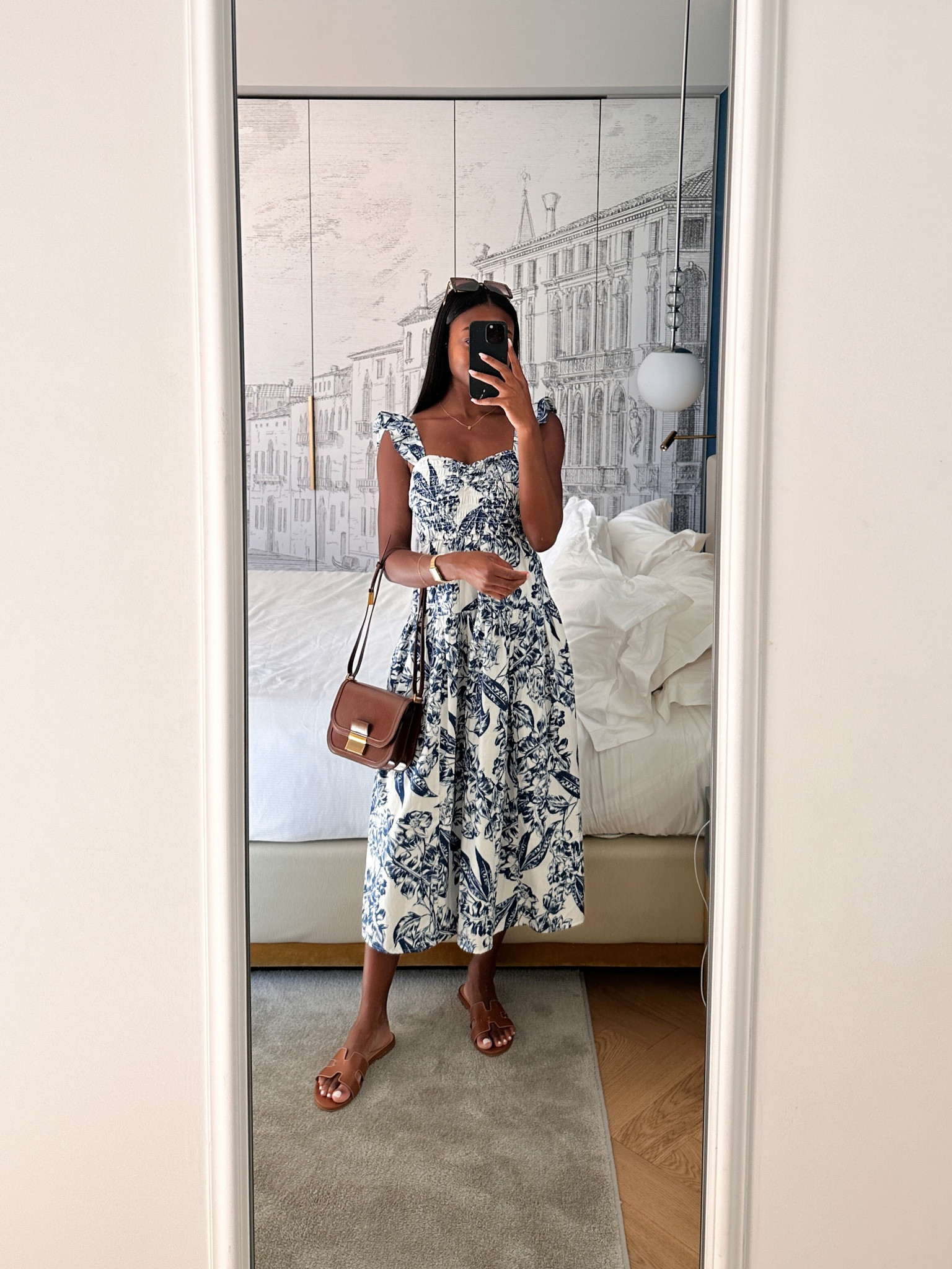 Blue floral dress, midi dress, Abercrombie style 

#LTKtravel #LTKSeasonal #LTKwedding