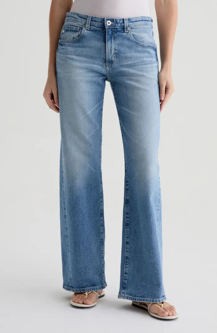 Adria Low Rise Baggy Wide Leg Jeans | Nordstrom