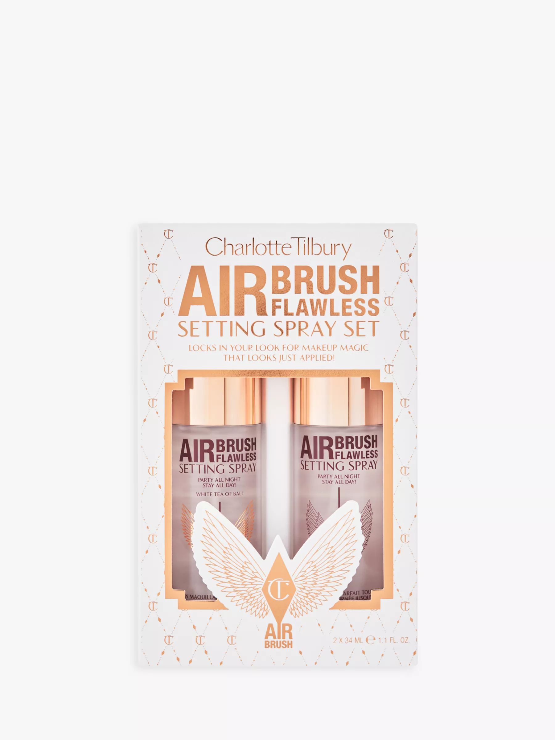 Charlotte Tilbury Airbrush Flawless Setting Spray Makeup Gift Set | John Lewis (UK)