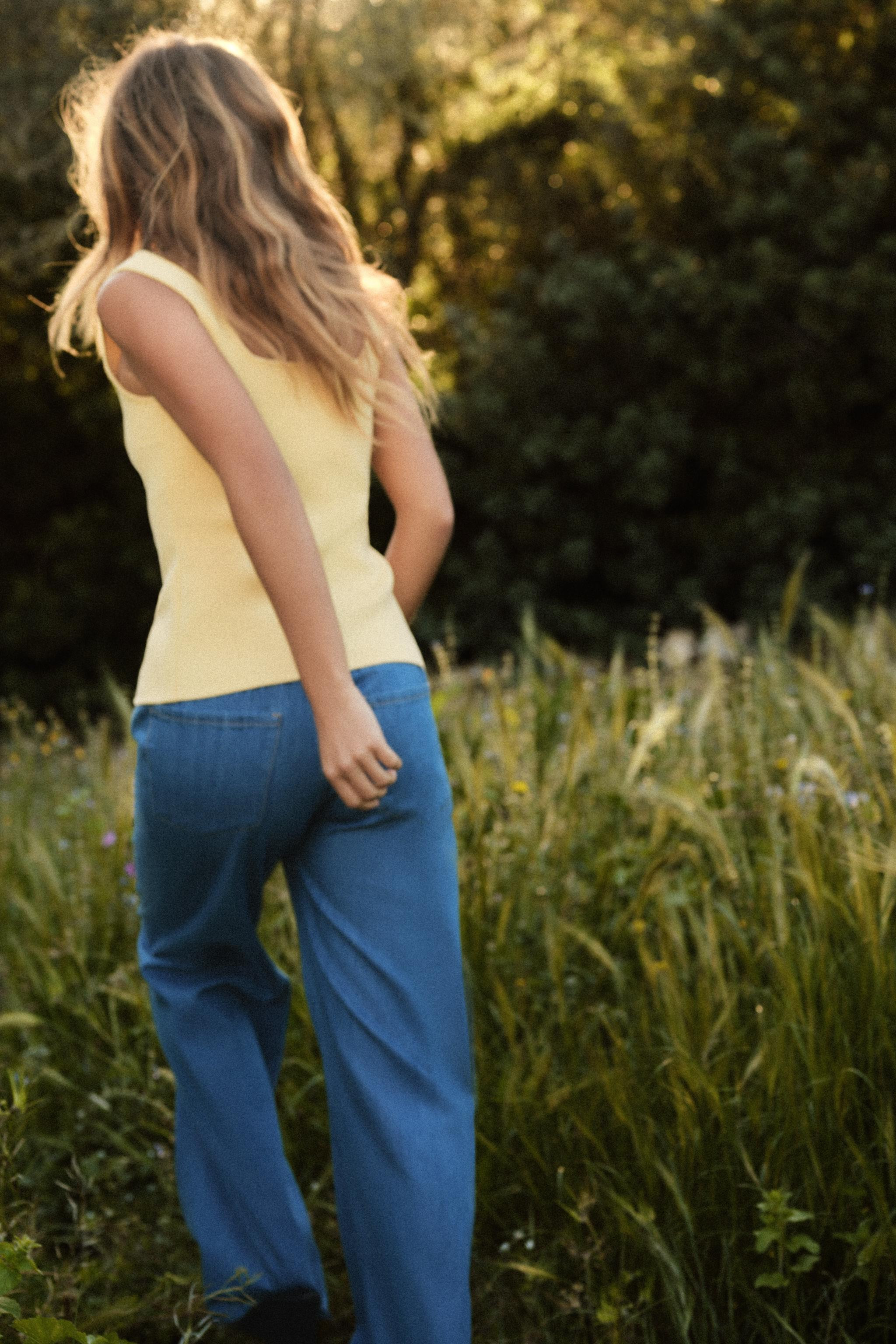 SMOOTH KNIT CORSET TOP | Zara US