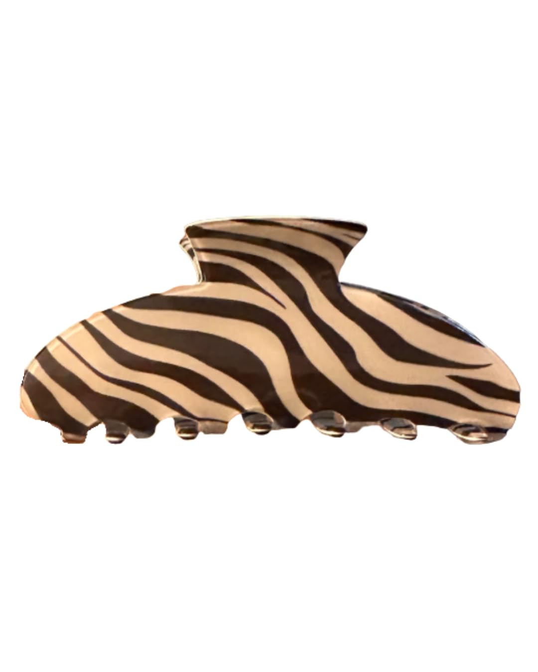 Almere Hair Claw Clip, Striped and Camo Pattern, Women's Hair Accessories for Thick or Thin Hair, 4 inch No-Slip (Zebra Print) | Amazon (US)