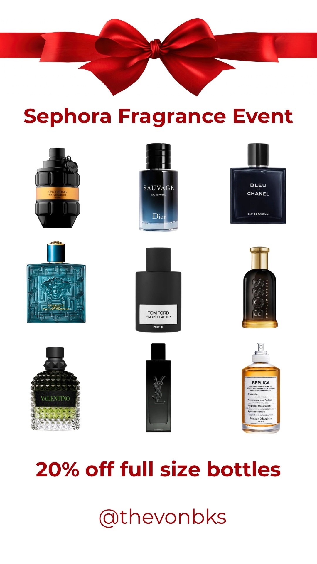 The perfect time to get that last minute gift or stocking stuffer for him! Here are our favorite fragrances for him during Sephora’s fragrance event - just in time for Christmas!

#LTKMens #LTKBeauty #LTKGiftGuide