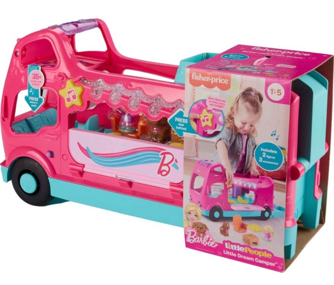 Fisher price Barbie camper 50% off!! Target. Target deals. Kids toys. Baby toys. Toddler toys. Barbie girl. Barbie birthday. Barbie. Fisher price toys. Fisher price. Girls toys. Holiday gifts. Christmas toys. Birthday gifts. Little people. Little people fisher price 

#LTKCyberWeek #LTKGiftGuide #LTKHoliday