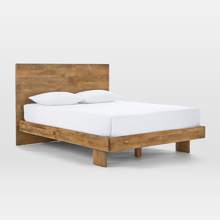 Anton Solid Wood Bed | West Elm (US)