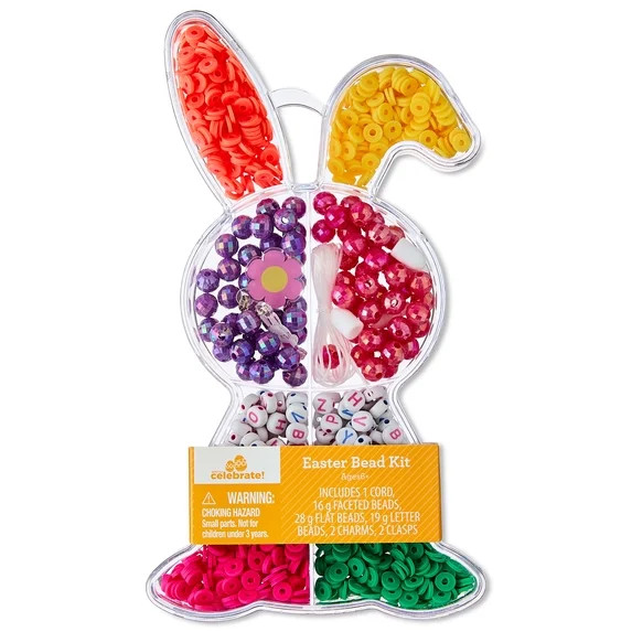 Bunny Bead Kit, Easter by Way To Celebrate | Walmart (US)