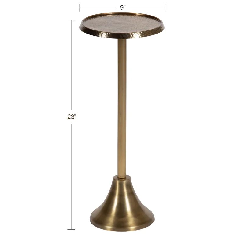 Deanna 23'' Tall Pedestal End Table | Wayfair North America