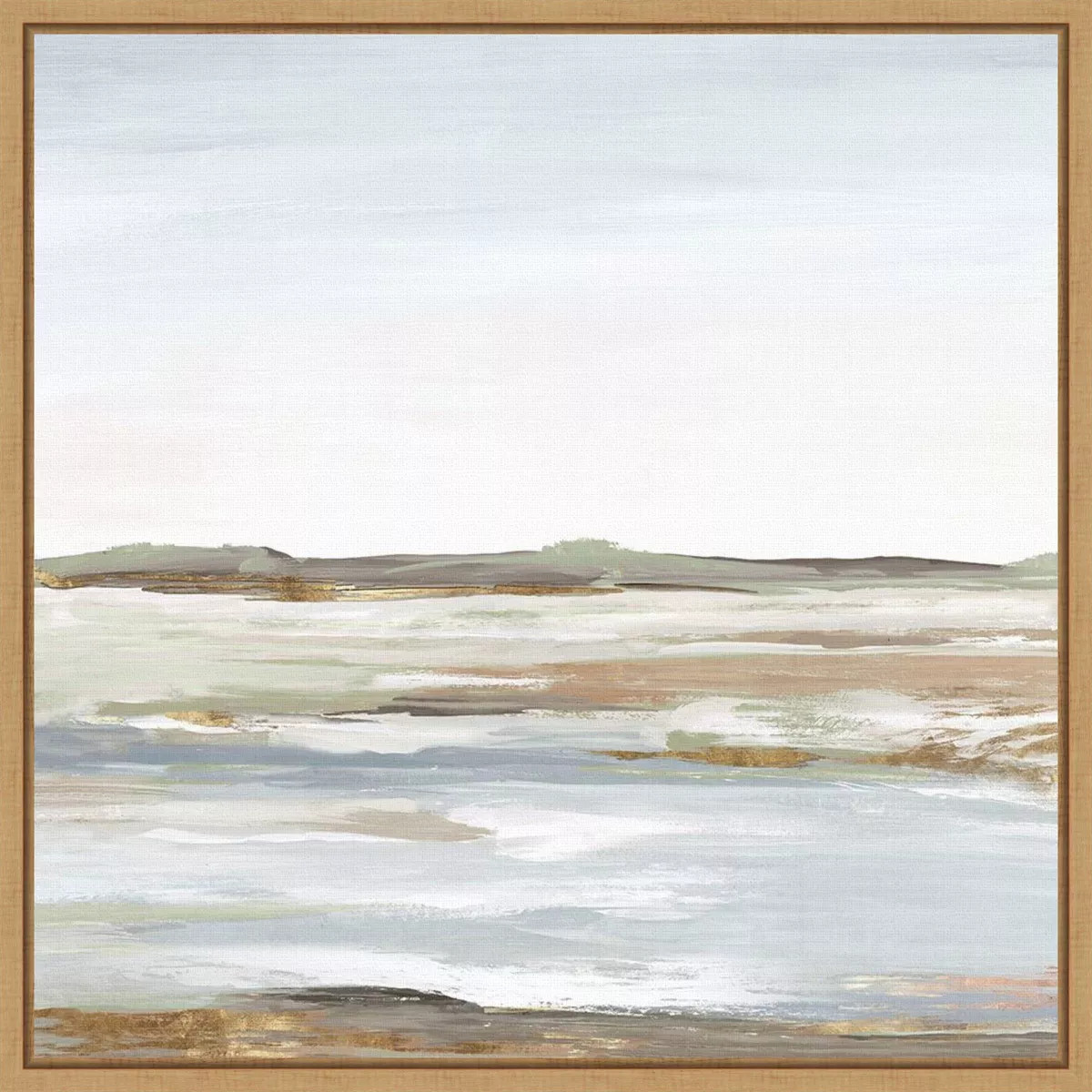 16" x 16" Vastness I by Eva Watts Framed Wall Canvas - Amanti Art | Target