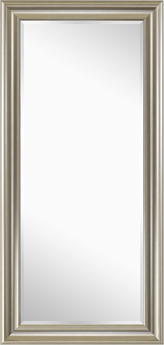 Naomi Home Framed Floor Mirror Champagne/65 x 31" | Amazon (US)