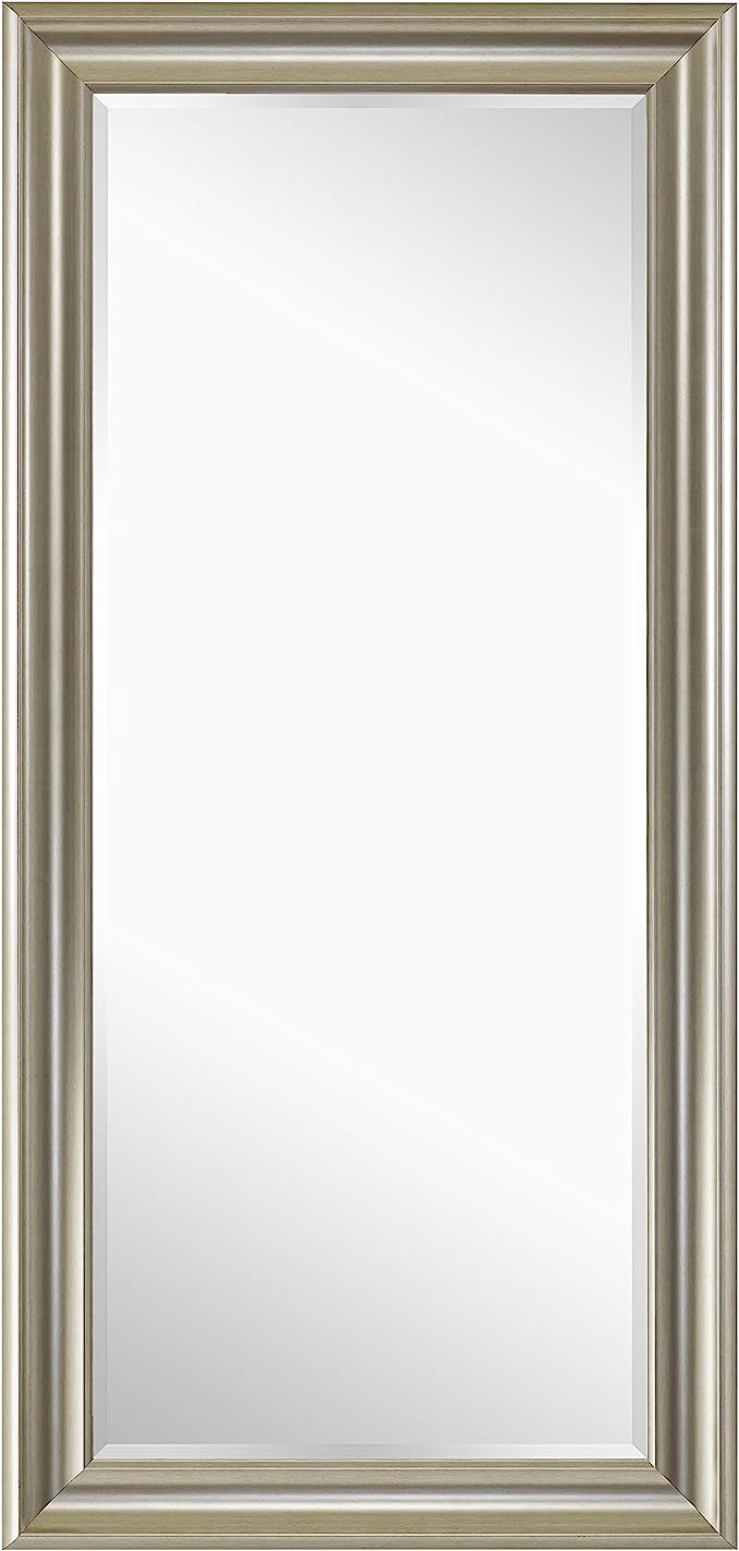 Naomi Home Framed Floor Mirror Champagne/65 x 31" | Amazon (US)