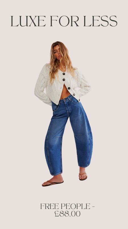 We Have Just Found The Ultimate Agolde Luna Jeans Dupe For A Fraction Of The Price 👏 These Free People Jeans Are Too Good ...

#LTKSeasonal #LTKstyletip #LTKfindsunder100