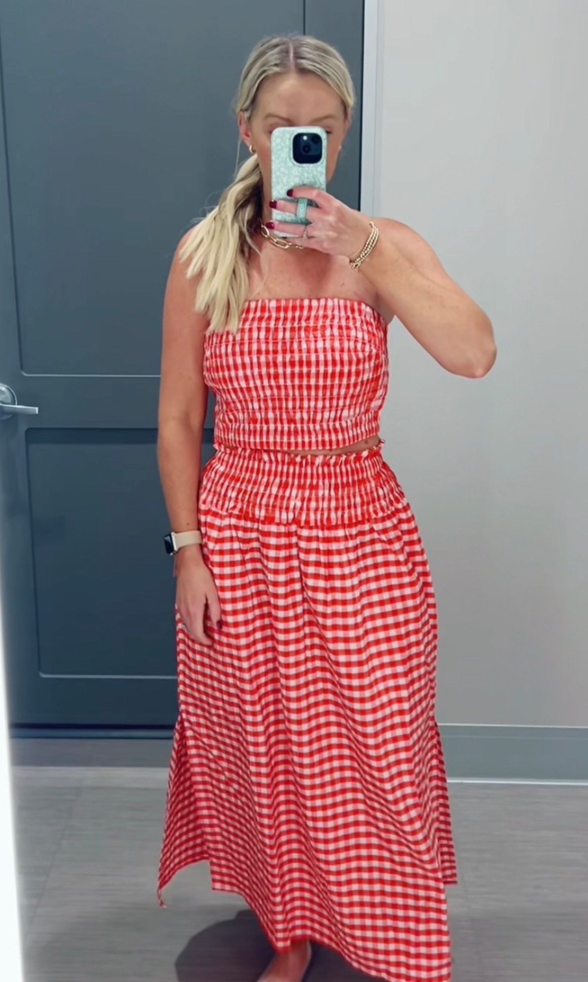 Two piece smocked gingham set ❤️

#LTKStyleTip #LTKFindsUnder100 #LTKFindsUnder50