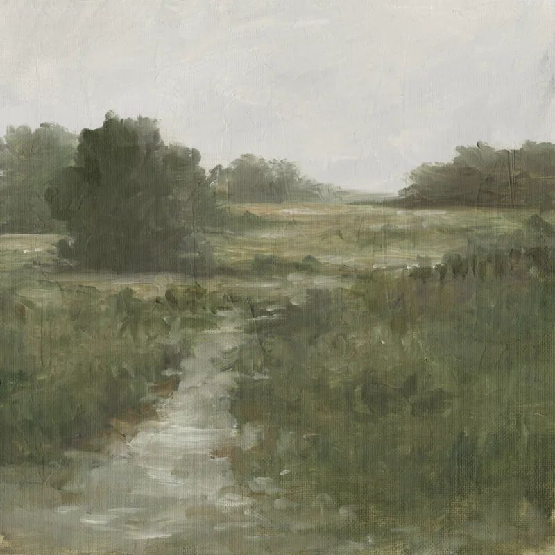 'Tranquil Fen I' Wrapped Canvas Painting on Canvas | Wayfair North America