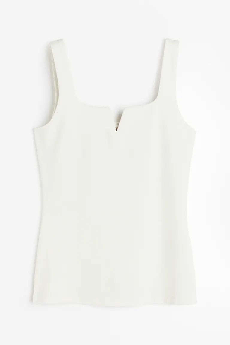 Jersey vest top | H&M (UK, MY, IN, SG, PH, TW, HK)