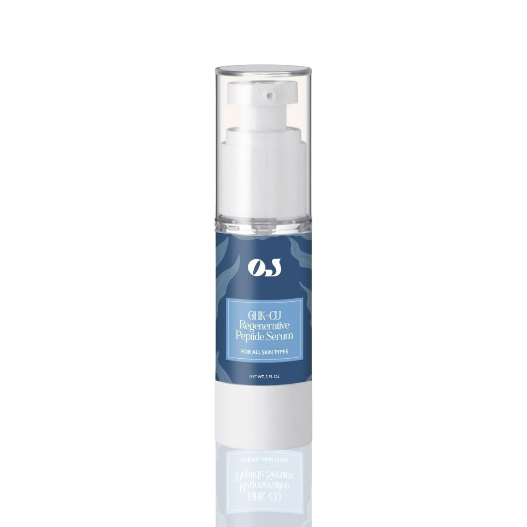 Organic Jaguar GHK-Cu Copper Peptide Serum for Face & Skin Elasticity,1 oz | Amazon (US)