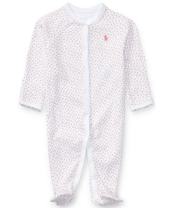 Polo Ralph Lauren Ralph Lauren Baby Girls Print Coverall & Reviews - All Baby - Kids - Macy's | Macys (US)