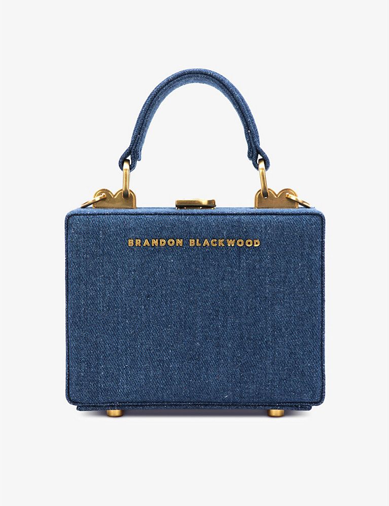 Kendrick mini denim cross-body bag | Selfridges