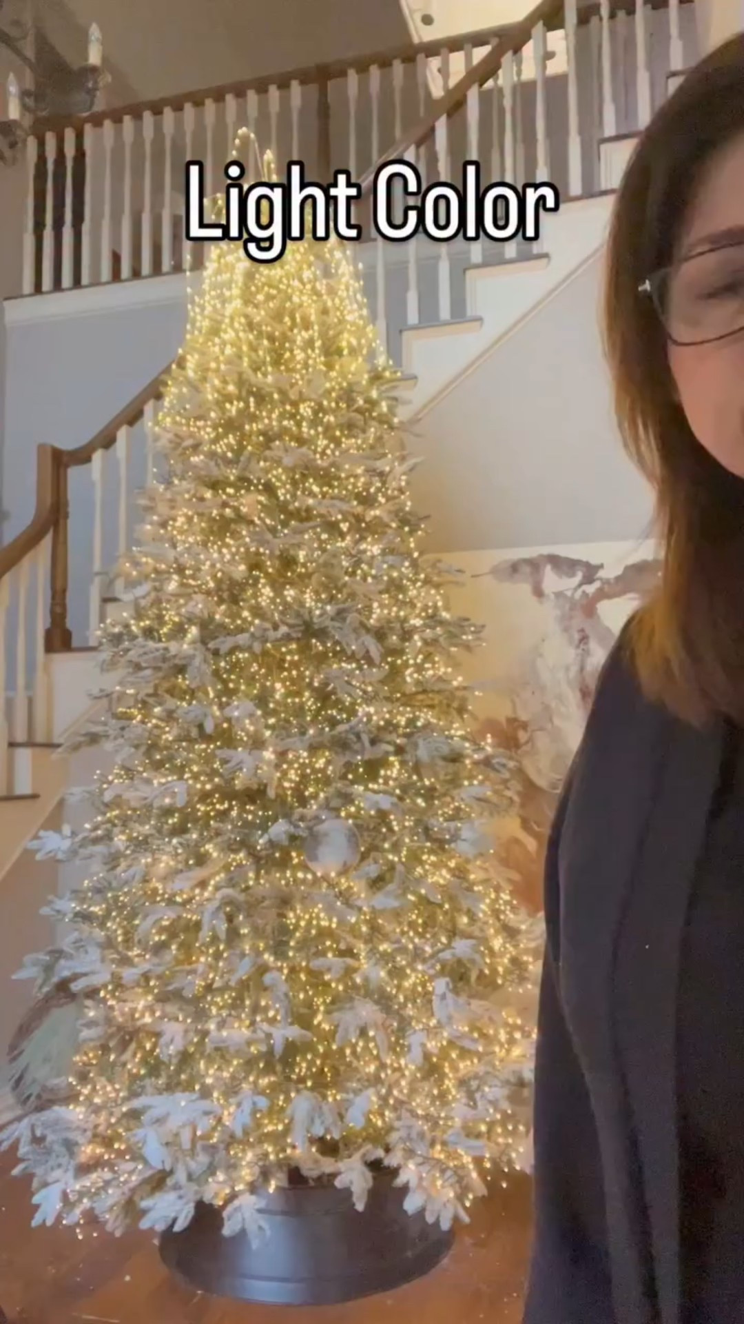 Let me show you the Holiday Hangups cluster lights, but first lets talk about the warm white light color.

Have you ever noticed that lights look different at different times of the day or with different decor on your tree, or on a green tree versus a flocked tree?  What about in a different room in your house with different paint colors?  All of these can affect the light color you see.

Also, lights look more saturated with color when there is more even natural light on them like on a cloudy day.  The warm white lights will look their warmest on those days or in the evening during gold hour.

If you love this light color, you can find it in either the Holiday Hangups cluster lights or snake lights.  Comment “Lights” and you’ll get links to both types and the cascading lights at the top of the tree.

Be sure to follow along for more Christmas lighting options for your holiday season.

Happy Decorating!

Tara

#christmas #christmaslights #clusterlights #snakelights #warmwhite #warmwhitelights #twinkle #twinklelights #holidays #holidaydecor #christmasdecor #christmastree

#LTKHome #LTKHalloween #LTKSeasonal