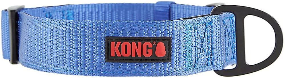 KONG Max HD Ultra Durable Neoprene Padded Dog Collar (Large, Blue) | Amazon (US)