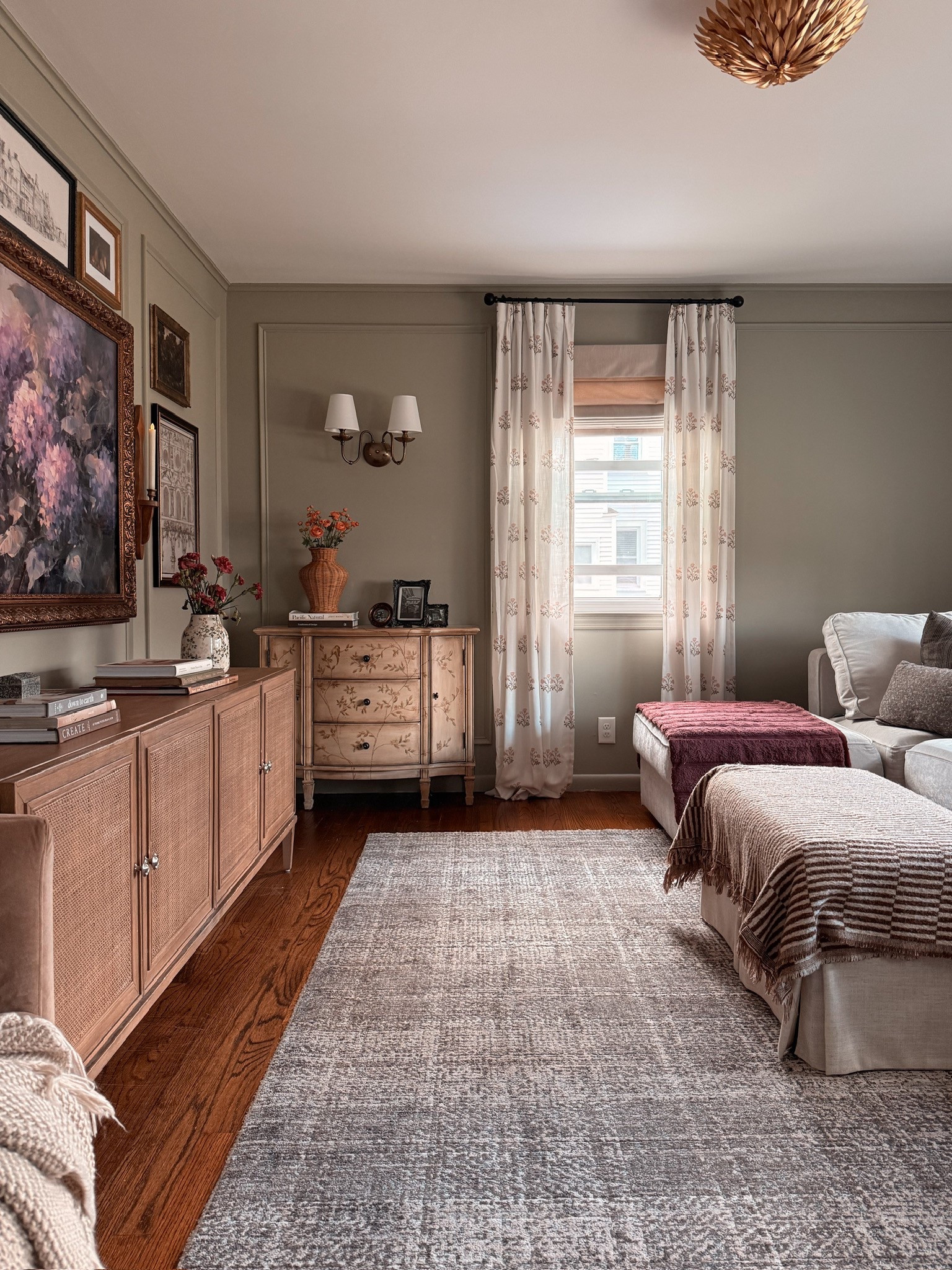 new living room views with spring accents 

#LTKHome #LTKSeasonal