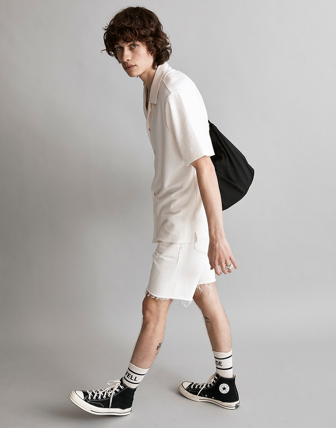 8" Denim Shorts in Ecru Wash | Madewell