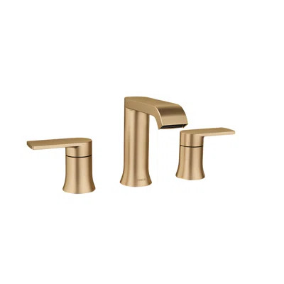 Moen Genta 8 In. Widespread Double Handle Bathroom Faucet (valve Included) | Wayfair North America