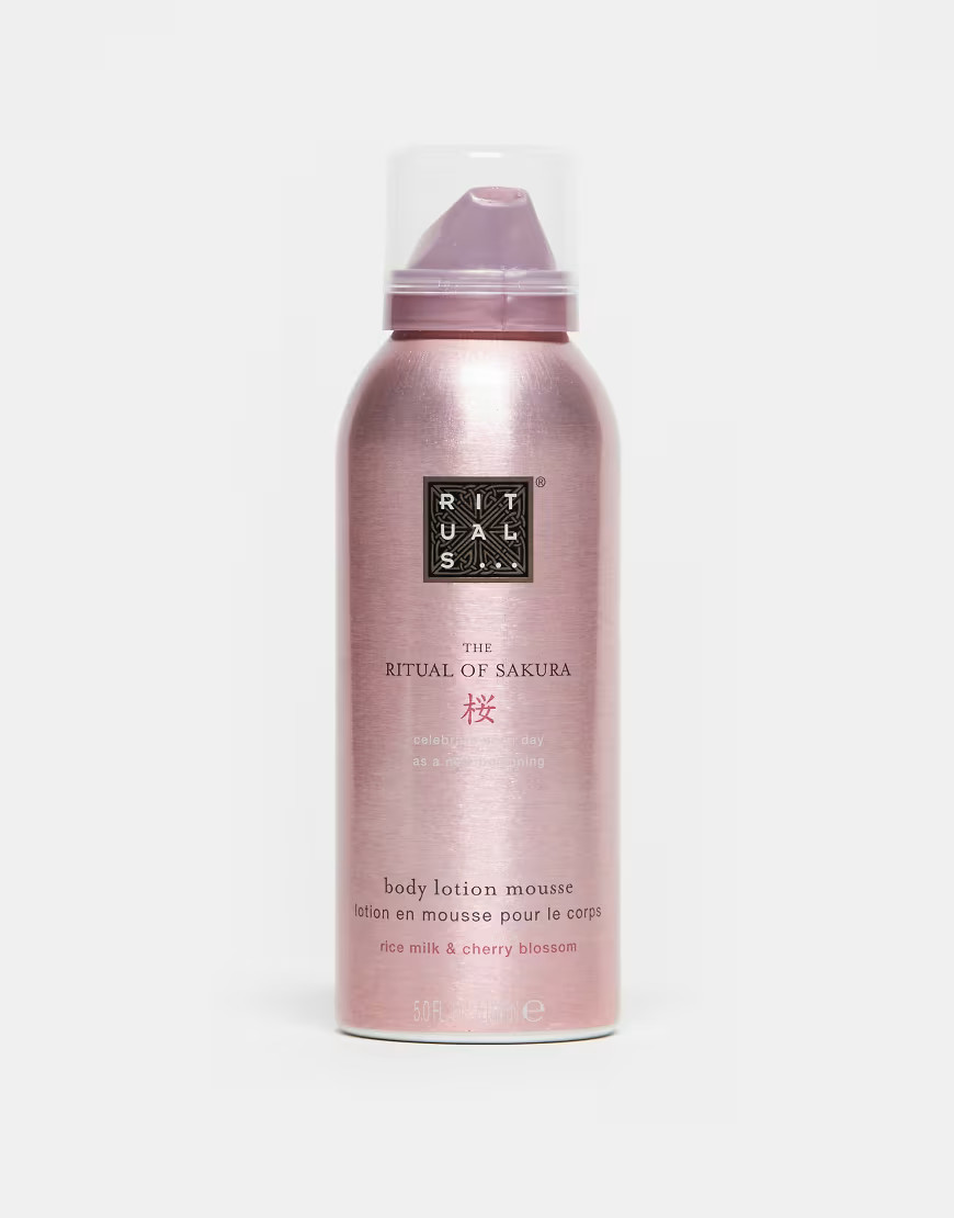 The Ritual of Sakura Cherry Blossom & Rice Milk Body Lotion Mousse 150ml-No colour | ASOS (Global)