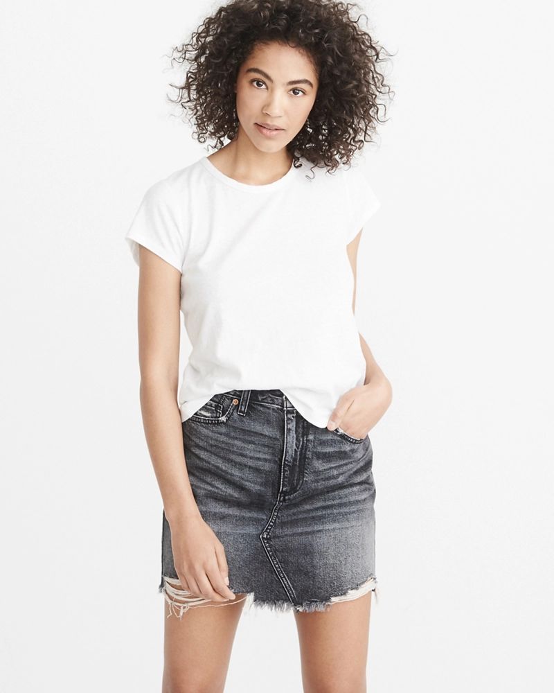 Relaxed Crew Tee | Abercrombie & Fitch US & UK