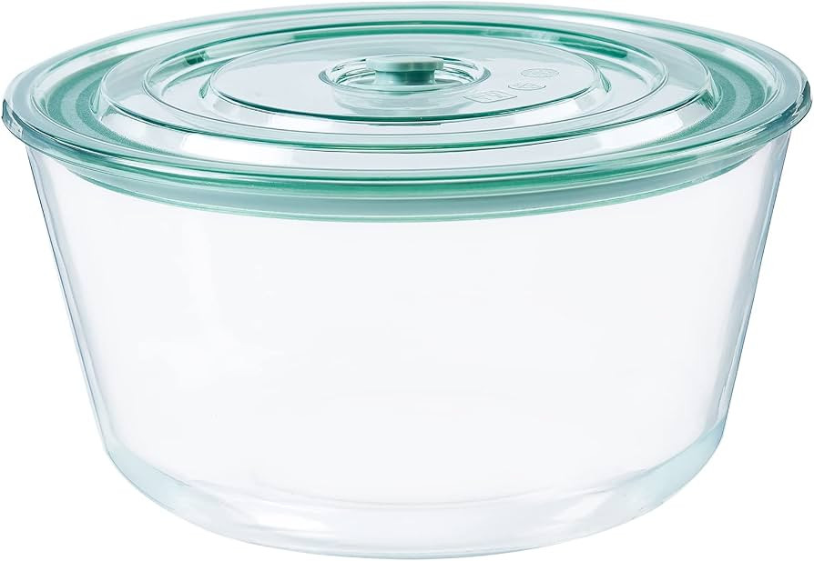 2-in-1 Trifle Bowl with Lid, Trifle Dish for Layered Desserts, Large Salad Bowl with Lid | Amazon (US)