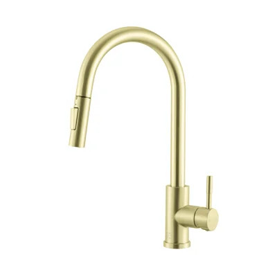 Elegant Lighting Luca Pull Down Spray Touch Kitchen Faucet | Wayfair North America