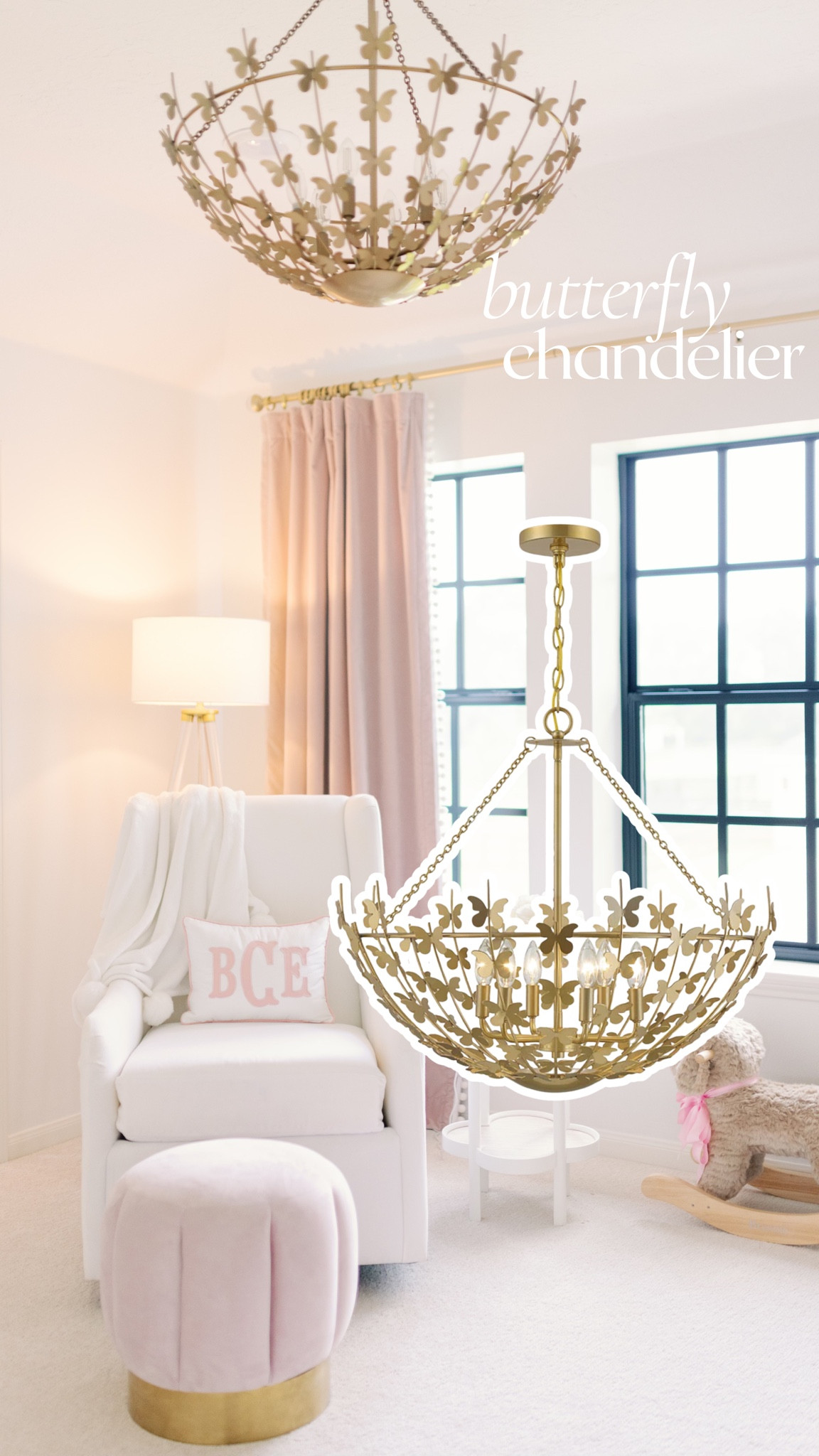 Love this butterfly light in Brooklyn’s room! Such a pretty, girly touch!

Nursery, baby girl, baby bedroom, new home, home decor, remodel 

#LTKKids #LTKHome #LTKBaby