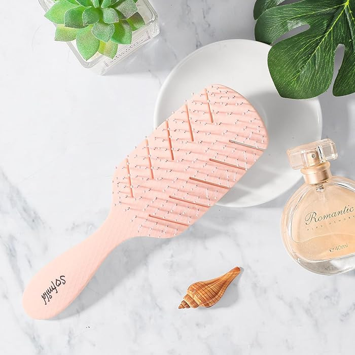 Detangler Hair Brush for Women & Men for Faster Blow Drying Styling - Vented No Pulling Hair Brus... | Amazon (UK)