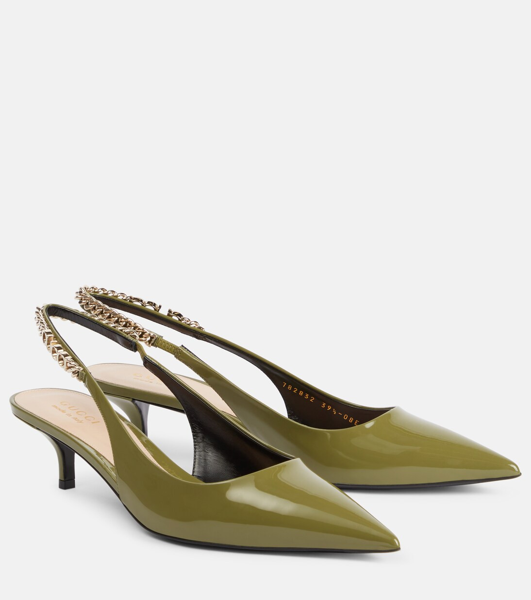 Signoria patent leather slingback pumps | Mytheresa (US/CA)