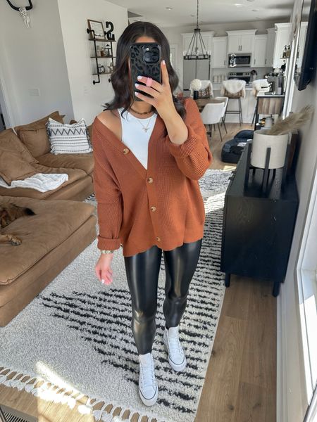 Bodysuit — small
Sweater — small
Leggings — small

apple picking outfit | fall fashion | fall outfit | fall outfits | fall brunch outfit | fall errands outfit | comfy fall outfit | oversized sweater | faux leather leggings outfit | platform converse sneakers outfit 



#LTKstyletip #LTKfindsunder50 #LTKshoecrush
