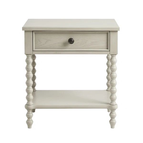 Beckett One Drawer Solid Wood Nightstand | Wayfair North America