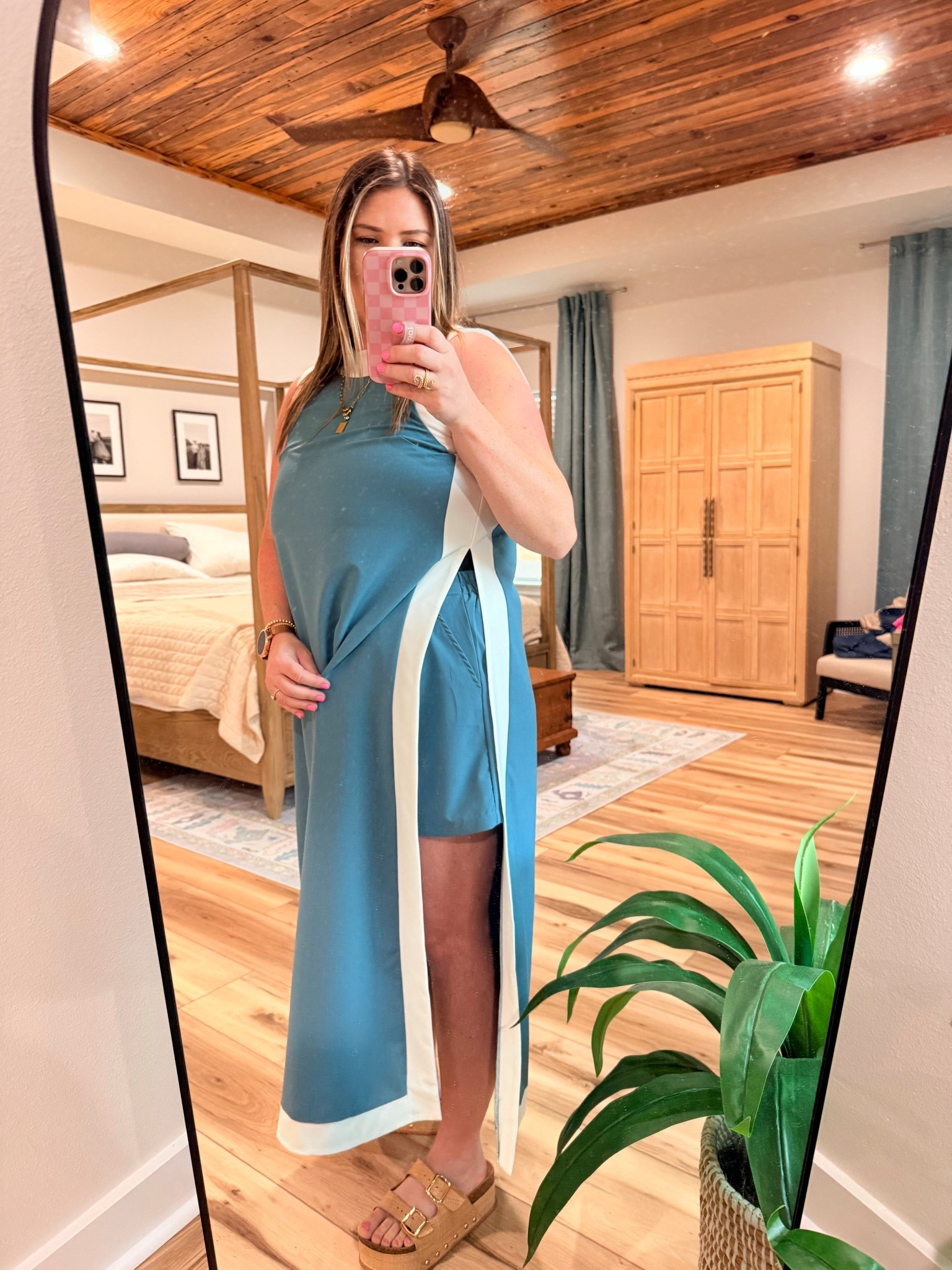 In love with this dress set w shorts! Wearing the L 

#mahjong #amazon #ootd

#LTKootd #LTKdayinmylife