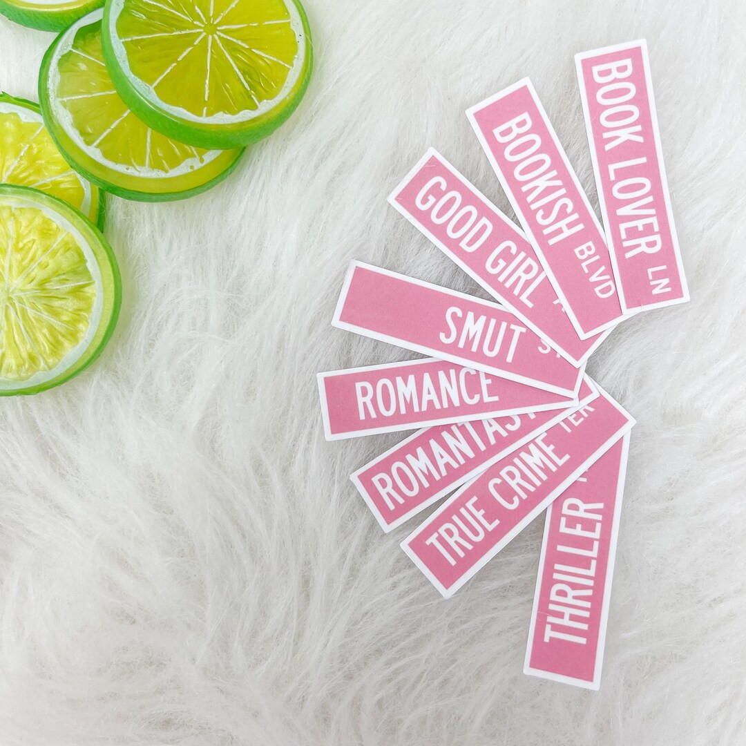 Street Sign Sticker | Bookish Stickers | Kindle Stickers | Sticker Quote | Book Lover | Decal | S... | Etsy ROW