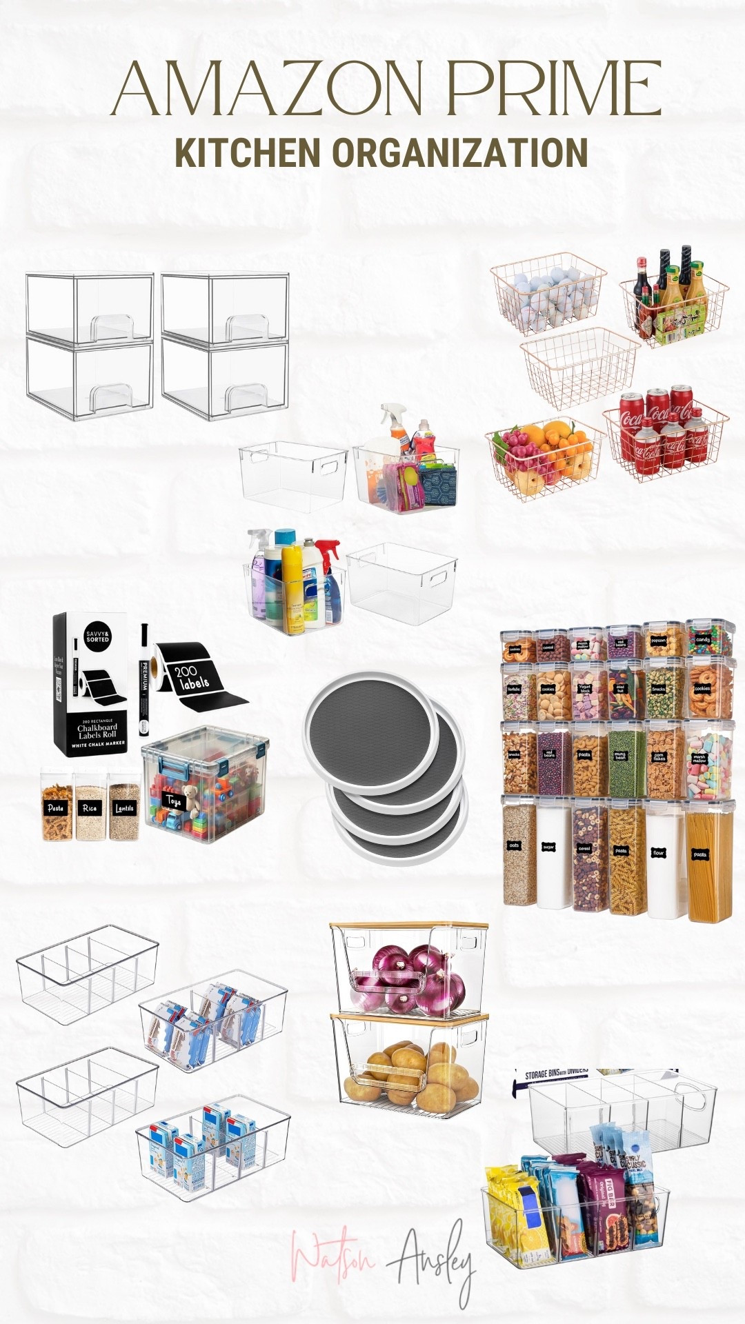 Shop organization for your kitchen and pantry here while these items are on sale for Amazon Prime Week!!

These help us stay organized and make sure everything has a home!

Click the images here to shop!

Kitchen | tidy | organize | bins | wire baskets | drawers | labels | lazy Susan | spinner | pantry | home | kitchen | mom



#LTKStyleTip #LTKSaleAlert #LTKHome