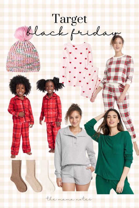Target Black Friday faves -  cozy loungewear for the family 30-40% off 

#LTKCyberWeek #LTKGiftGuide