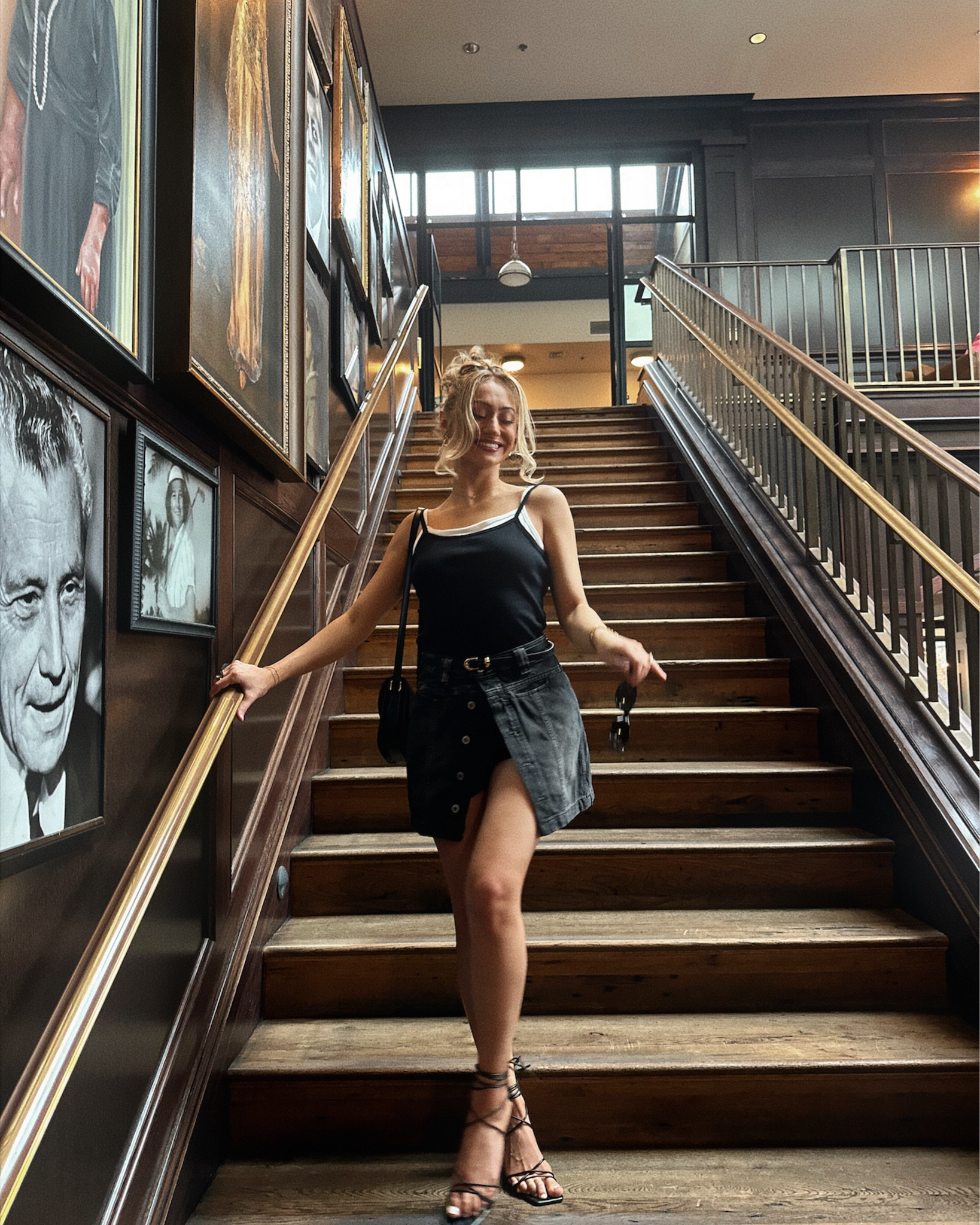 birthday brunch outfit 🥞🥂🖤

obsessed with this skort and layered contrast tank top! paired with my favorite strappy heels!!

#LTKPetite #LTKSpringSale #LTKFindsUnder100