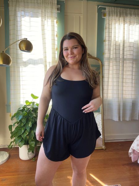 My favorite find from the free people movement haul on a size 14. Wearing an XL in this romper.
Midsize free people
Curvy fitness
Midsize fitness outfits 
Midsize rompers
Curvy rompers 

#LTKfit #LTKunder100 #LTKcurves