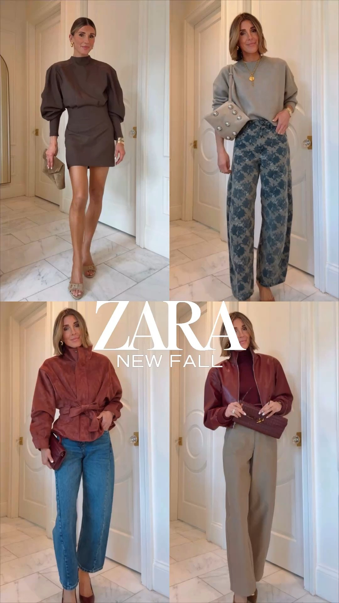 Zara new fall finds! I’m 5’7 wearing size small in the tops and size 25 in the jeans, fit tts.